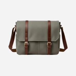 Classic Commuter Canvas Messenger Bag